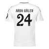 Maglia ufficiale Real Madrid Arda Guler 24 Casa 2024-25 per Uomo